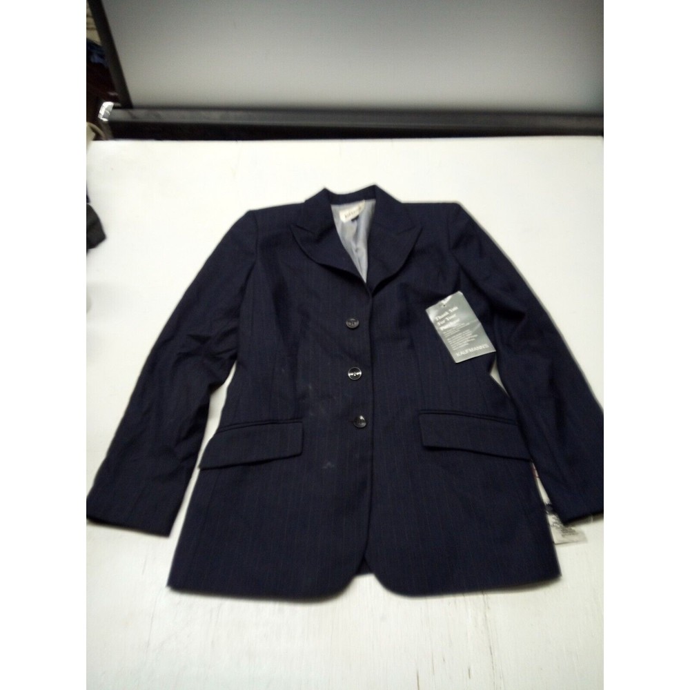 NWT Kasper Blue Jacket Women's Size 8 MSRP $99